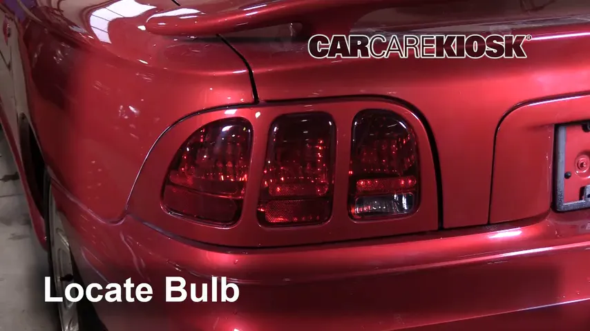1998 Ford Mustang GT 4.6L V8 Convertible Lights Reverse Light (replace bulb)